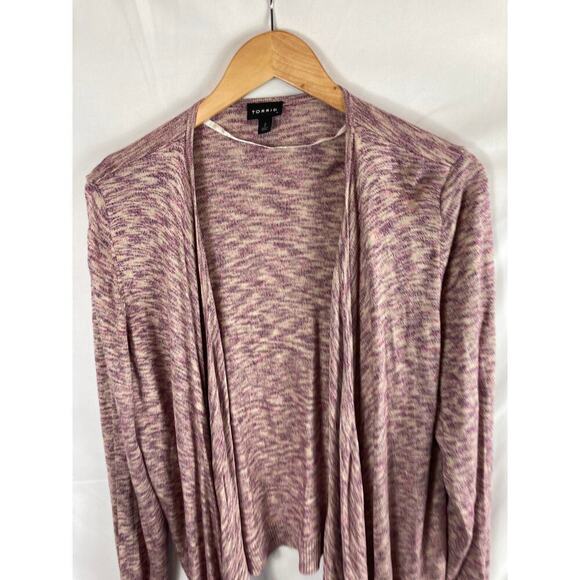 Torrid Space-Dye Cardigan Drape Front Sweater Size 2X - Picture 4 of 9